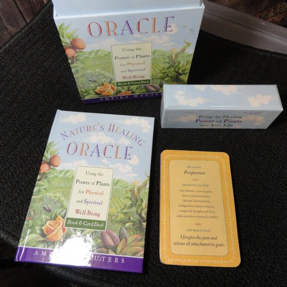 Oracle book & Cards Deck~Healing power of plants in your life~Open box~S… - Picture 3 of 5